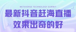 最新抖音+快手赶海无人直播流量庞大,效果出奇的好(教程+素材)-高华