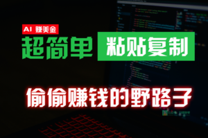 偷偷赚钱野路子,0成本海外淘金,无脑粘贴复制,稳定且超简单,适合副业兼职-高华