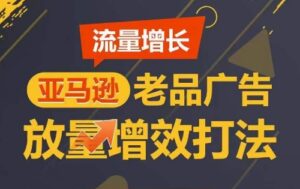 流量增长 亚马逊老品广告放量增效打法,短期内广告销量翻倍-高华