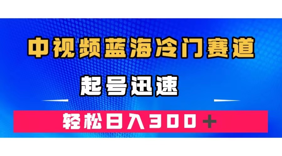中视频蓝海冷门赛道,韩国视频奇闻解说,起号迅速,日入300+-高华